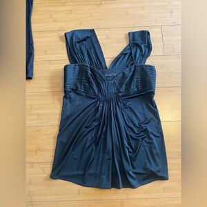 BCBG Max Azria- satin top